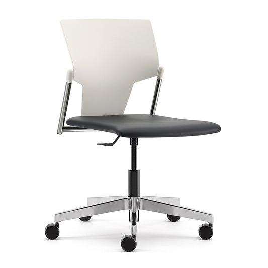 Ikon Swivel Chair with Upholstered Seat