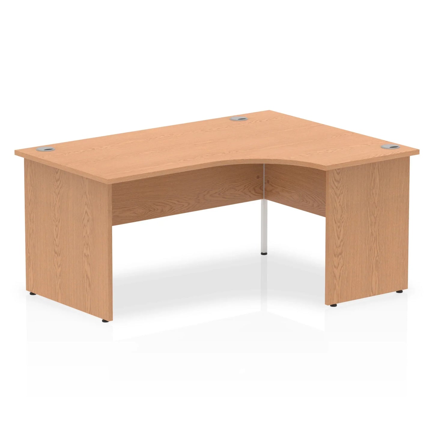 Impulse Panel End Crescent Desk W1600