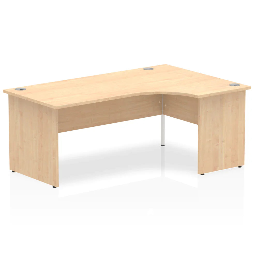 Impulse Panel End Crescent Desk W1800