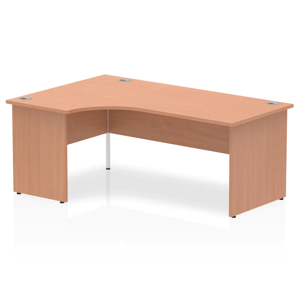 Impulse Panel End Crescent Desk W1800
