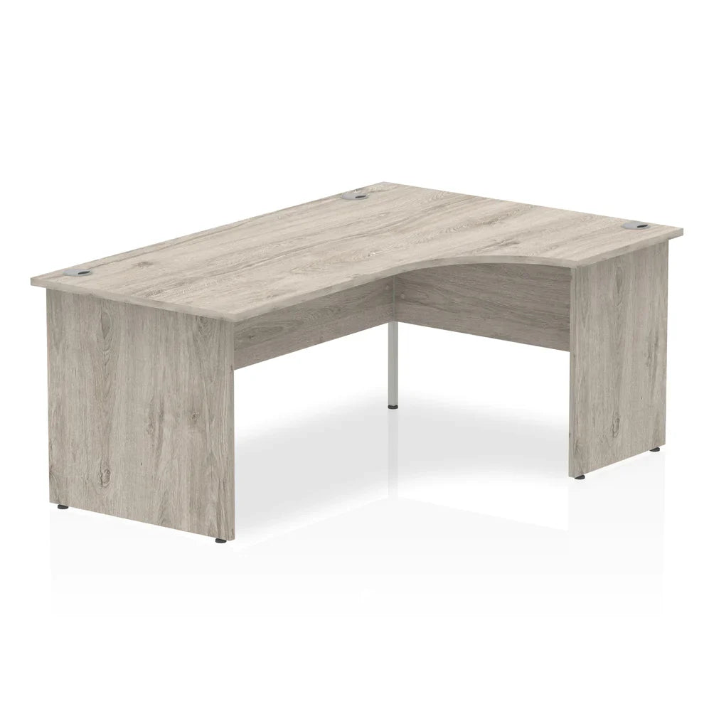 Impulse Panel End Crescent Desk W1800