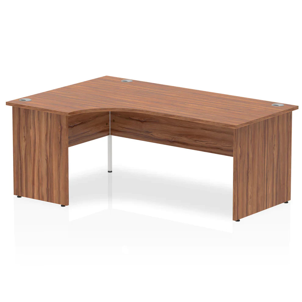 Impulse Panel End Crescent Desk W1800