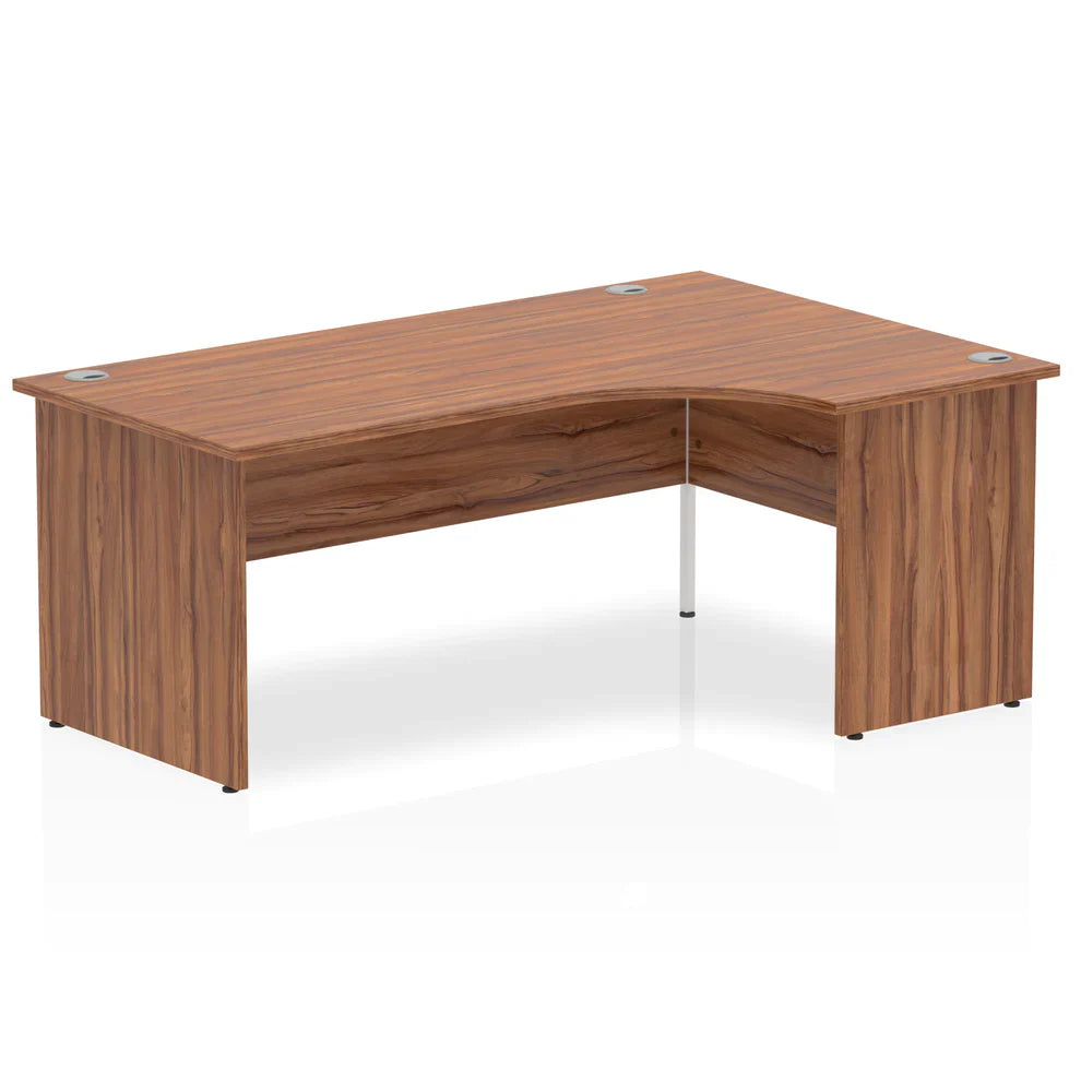 Impulse Panel End Crescent Desk W1800