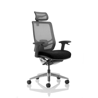 Ergo Click Plus Black Mesh with Headrest
