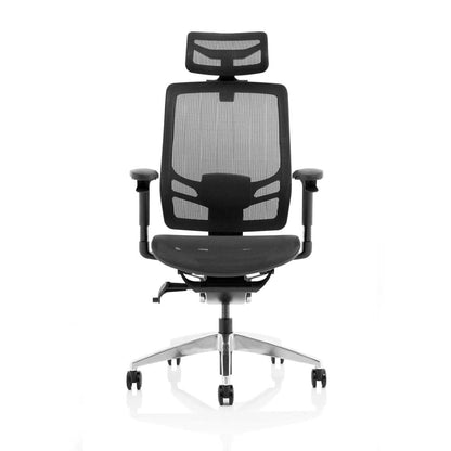 Ergo Click Plus Black Mesh with Headrest