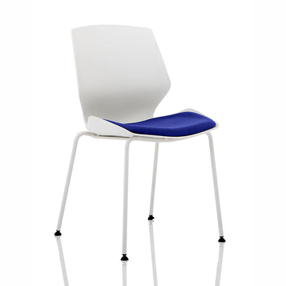Florence 4 Leg Fabric Seat Visitor Chair