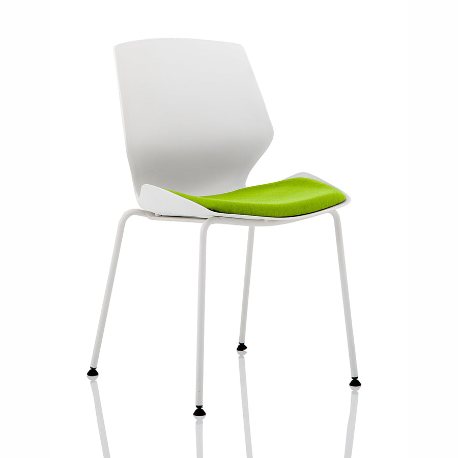 Florence 4 Leg Fabric Seat Visitor Chair