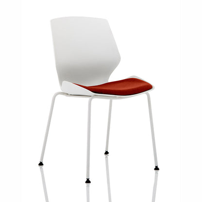 Florence 4 Leg Fabric Seat Visitor Chair