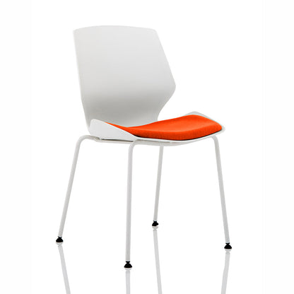 Florence 4 Leg Fabric Seat Visitor Chair