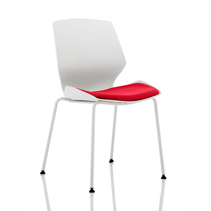Florence 4 Leg Fabric Seat Visitor Chair