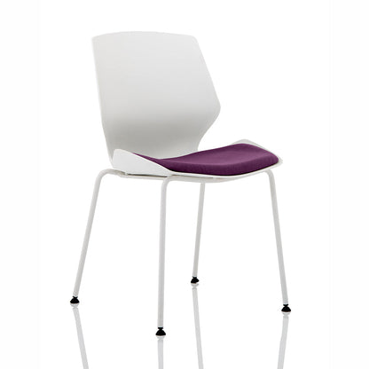 Florence 4 Leg Fabric Seat Visitor Chair