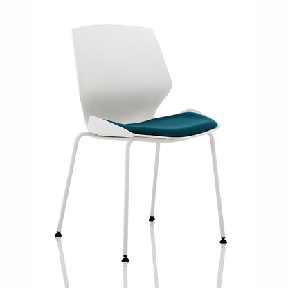Florence 4 Leg Fabric Seat Visitor Chair