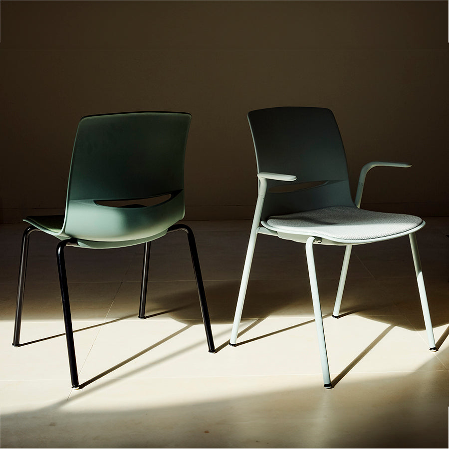 LimeLite 4 Leg Stacking Chair