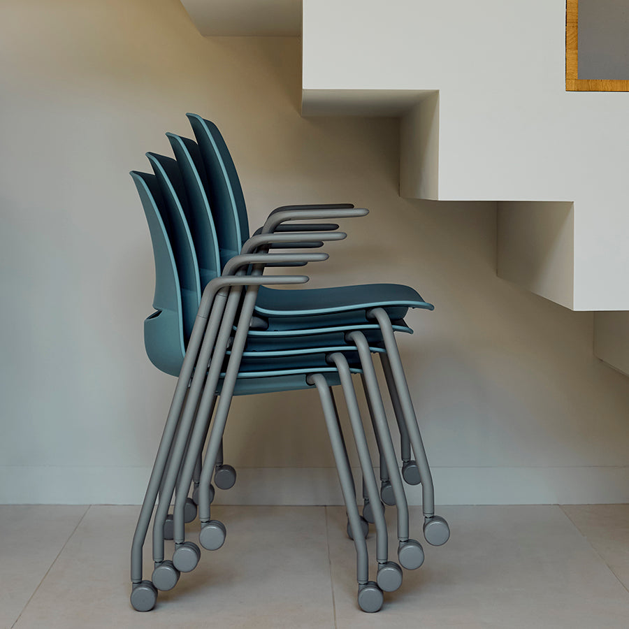 LimeLite 4 Leg Stacking Chair
