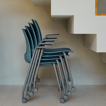 LimeLite 4 Leg Stacking Chair
