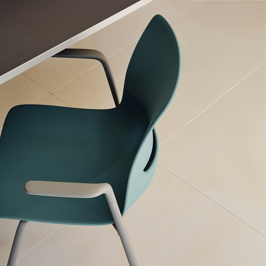 LimeLite 4 Leg Stacking Chair