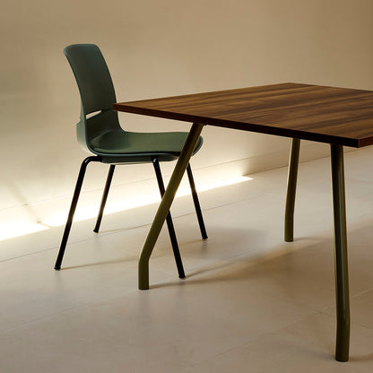 LimeLite 4 Leg Stacking Chair
