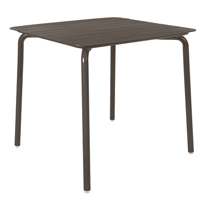 Breeze Aluminium Slatted Square Table