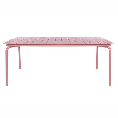 Breeze Aluminium Slatted Rectangular Table