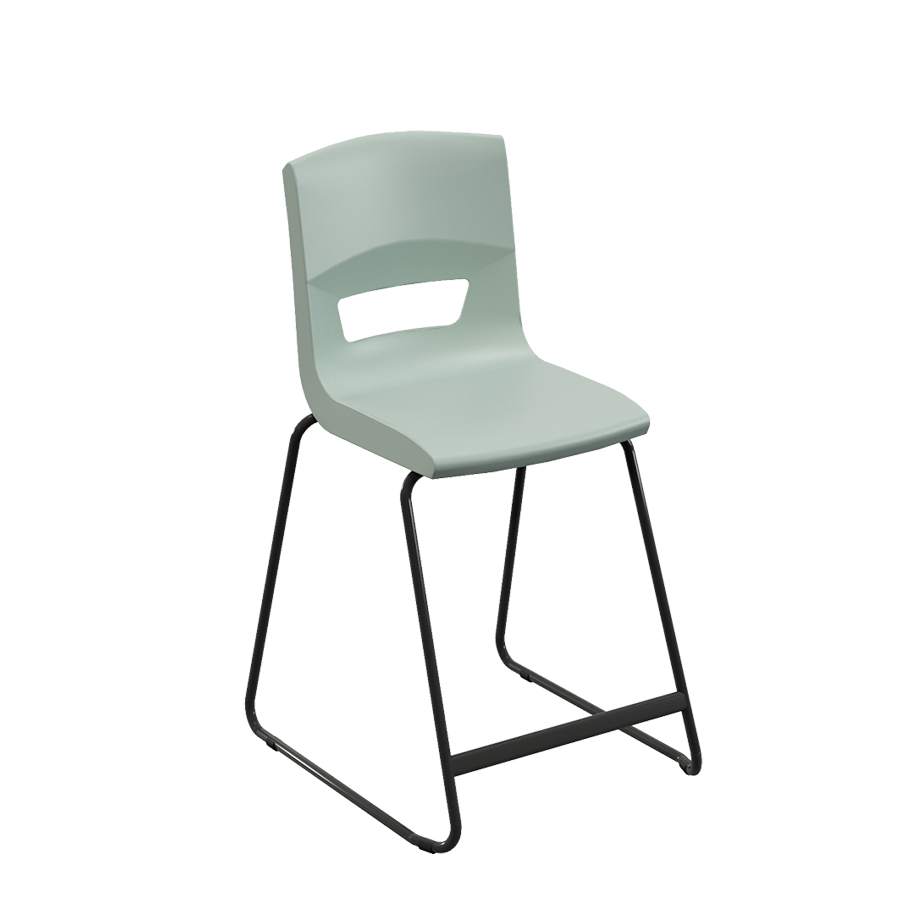 Postura+ High Back Stool - Naturals