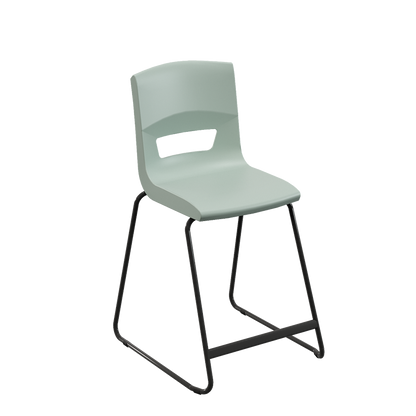 Postura+ High Back Stool - Naturals