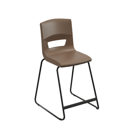 Postura+ High Back Stool - Naturals