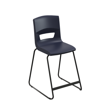 Postura+ High Back Stool - Naturals