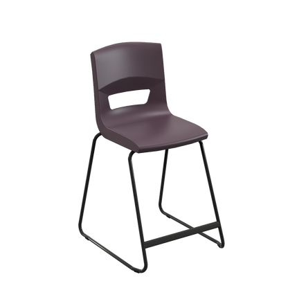 Postura+ High Back Stool - Naturals