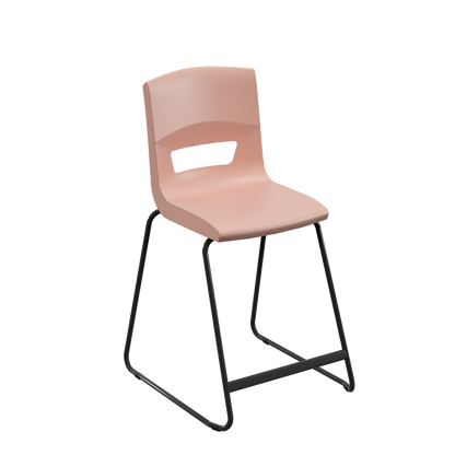Postura+ High Back Stool - Naturals