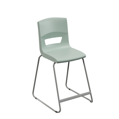 Postura+ High Back Stool - Naturals