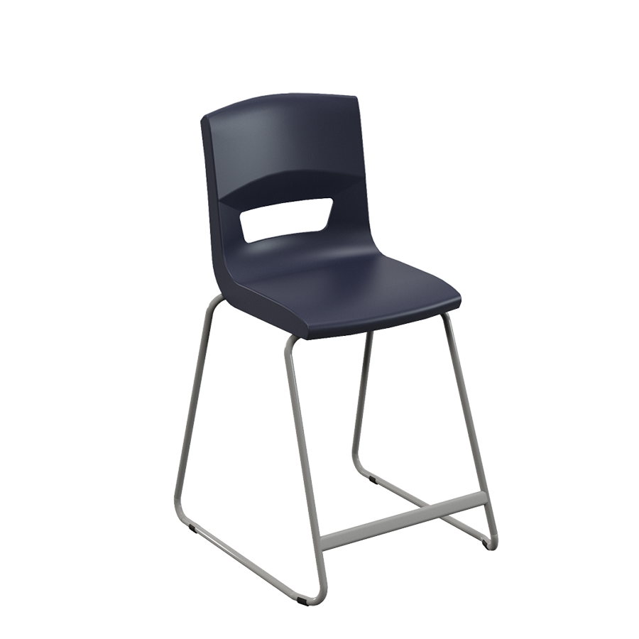 Postura+ High Back Stool - Naturals
