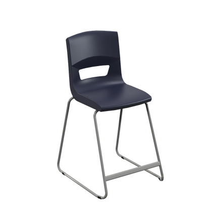 Postura+ High Back Stool - Naturals
