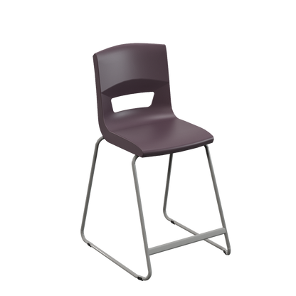 Postura+ High Back Stool - Naturals