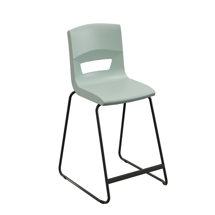 Postura+ High Back Stool - Naturals