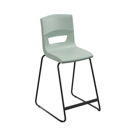 Postura+ High Back Stool - Naturals