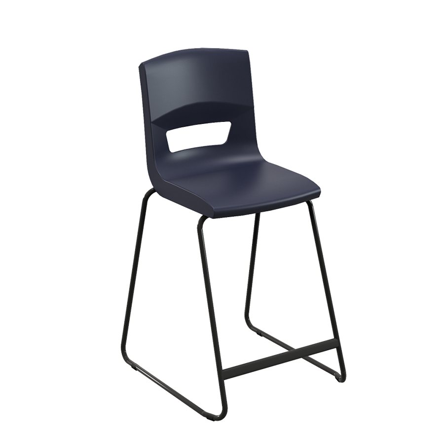Postura+ High Back Stool - Naturals