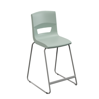 Postura+ High Back Stool - Naturals