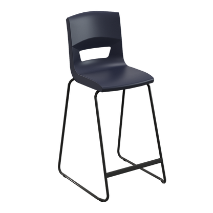 Postura+ High Back Stool - Naturals
