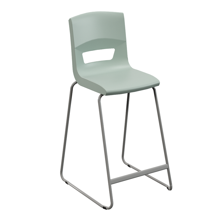 Postura+ High Back Stool - Naturals