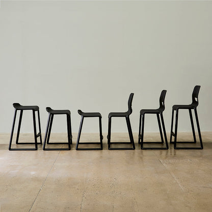 Postura+ One Piece High Back Stool