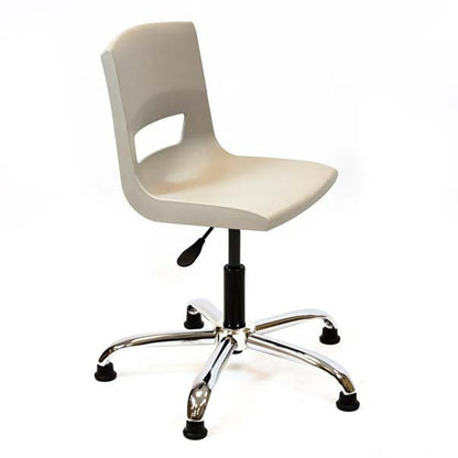 Postura+ Task Chair with Chrome Base Ash Grey