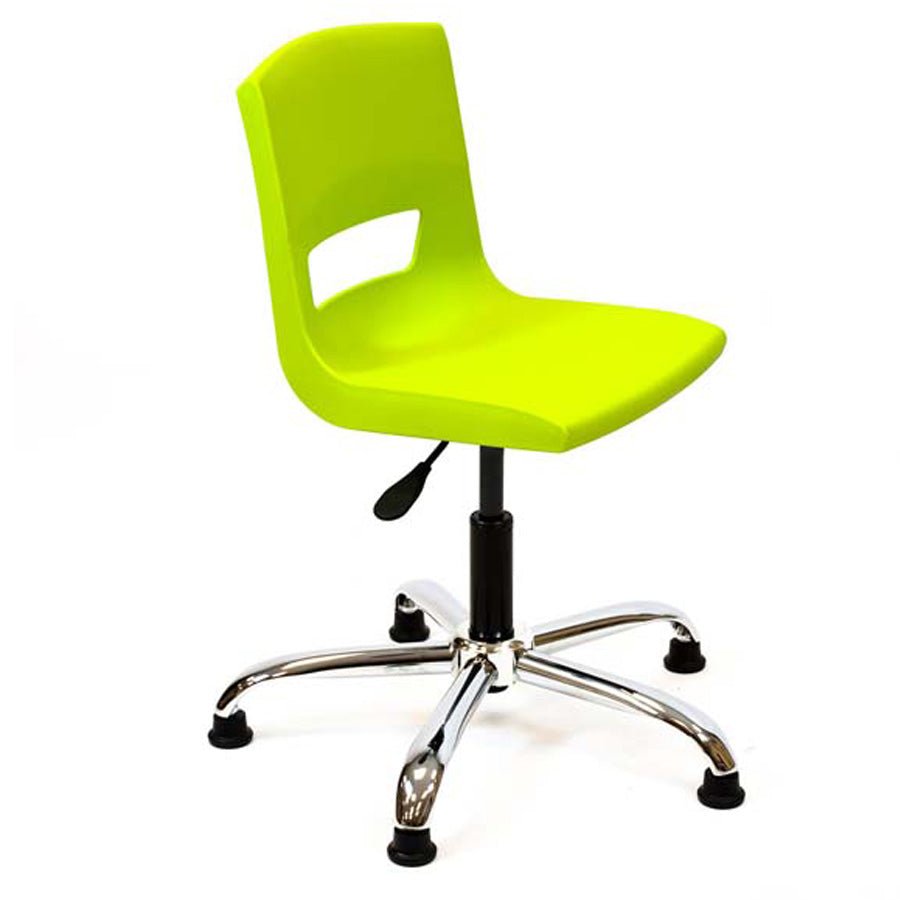 Postura+ Task Chair with Chrome Base Lime Zest