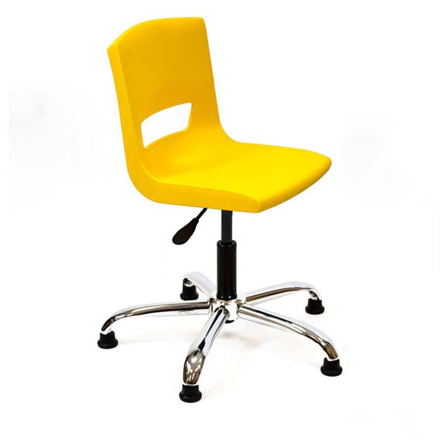 Postura+ Task Chair with Chrome Base Sun Yellow