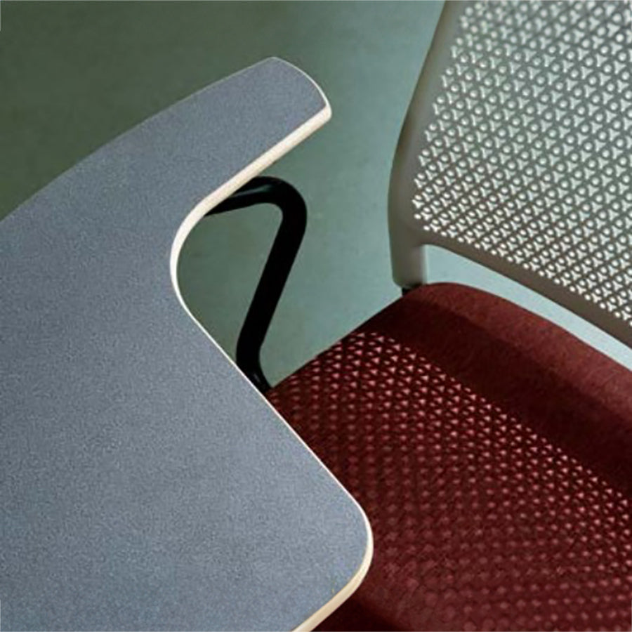 Grafton Stacking 4 Leg Chair with Writing Table