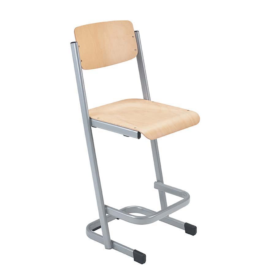 Stactek Alpha Stool With Backrest