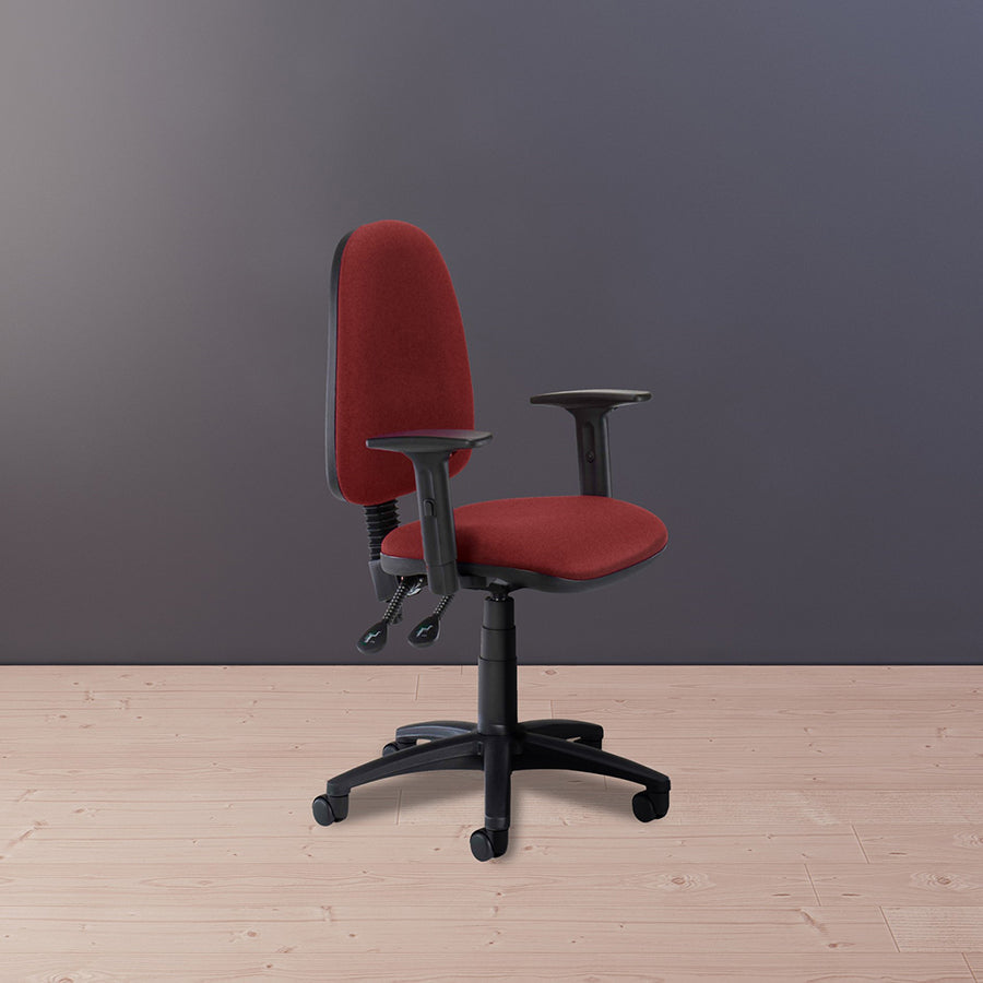 Operator Task Chair with Adjustable Arms