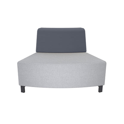 Piano 45° External Radius Curved Corner Bench Modular Sofa