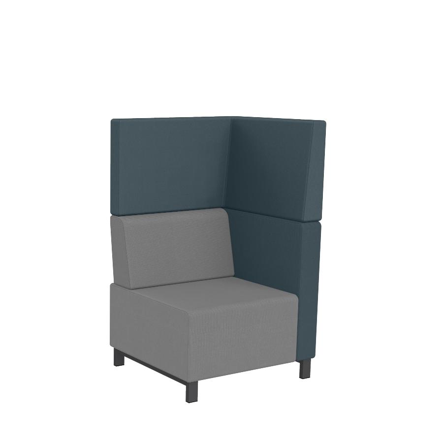 Summit Grand Piano Single Seater with LH Arm High Back Modular Sofa GRPN1AL CU63919