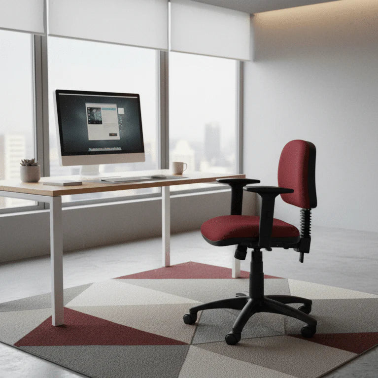 Summit Operator Low Back Task Chair SCT41DJ Render