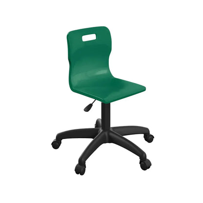 Titan Swivel Chair with Black Base
